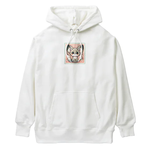 耳長フェネックちゃん21 Heavyweight Hoodie