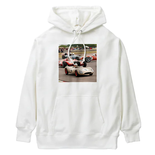 伝統の轍―クラシックレースの熱戦 Heavyweight Hoodie