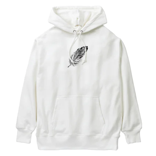 羽根デザイン Heavyweight Hoodie