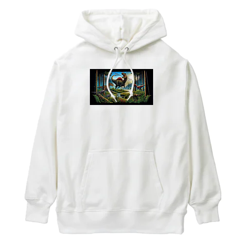 恐竜Ｔシャツを着て福井恐竜博物館へ行こう！ Heavyweight Hoodie