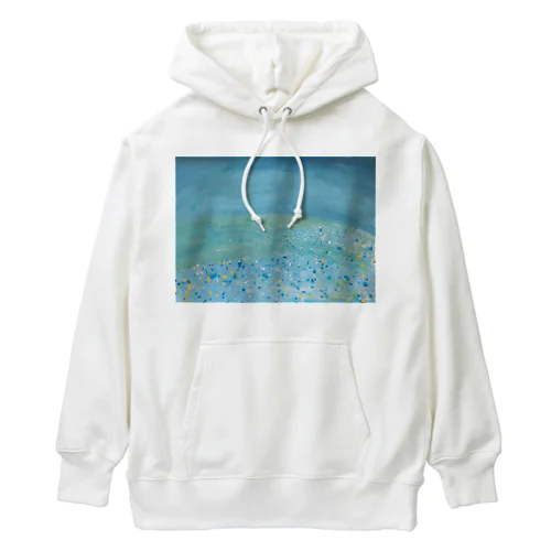 宇宙の中の地球 Heavyweight Hoodie