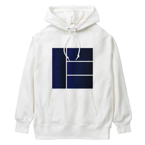 シンプルＢＯＸデザイン１ Heavyweight Hoodie