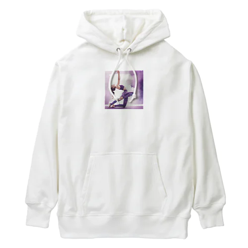 ヨガを極める美しさ Heavyweight Hoodie