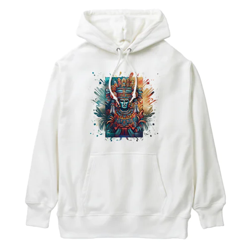 アステカあたりの雨の神様 Heavyweight Hoodie