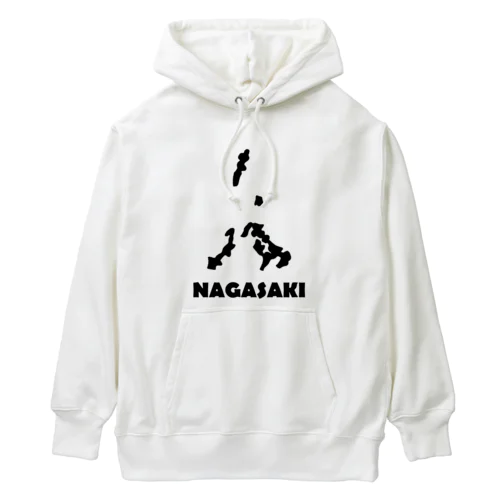 ４７都道府県グッズ(長崎県) Heavyweight Hoodie