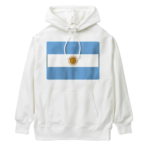 アルゼンチンの国旗 Heavyweight Hoodie