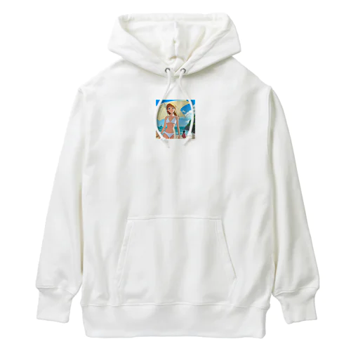 水波ルミナ Heavyweight Hoodie