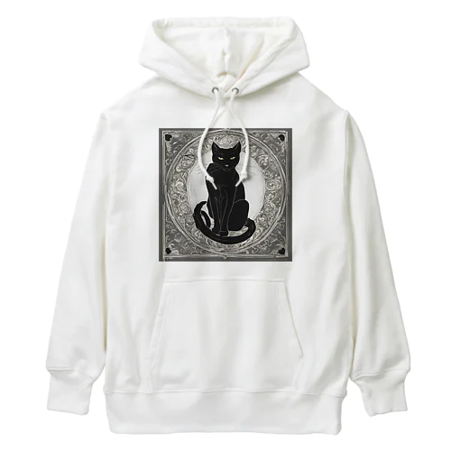 黒猫 Heavyweight Hoodie