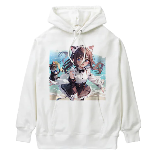 ねこニコばん Heavyweight Hoodie