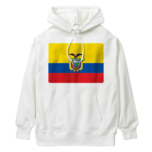 エクアドルの国旗 Heavyweight Hoodie