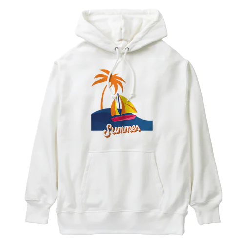 ヨットビーチ・サマーパーム Heavyweight Hoodie