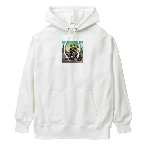 カエルライダー4兄弟　3男　パオロ Heavyweight Hoodie