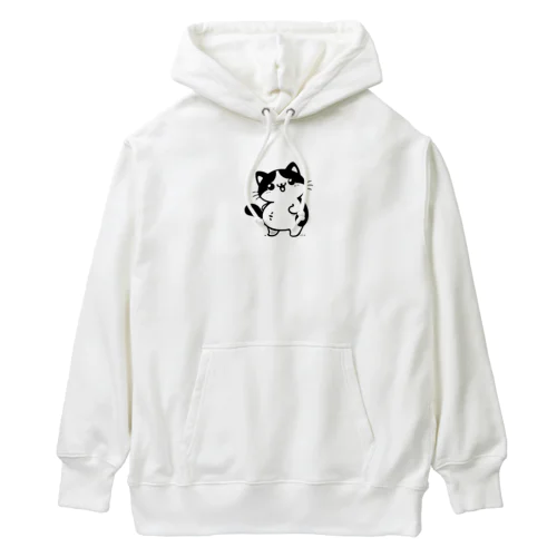 お腹のでてる猫19 Heavyweight Hoodie