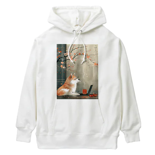 Japanese犬 Heavyweight Hoodie