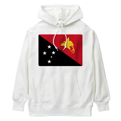 パプアニューギニアの国旗 Heavyweight Hoodie