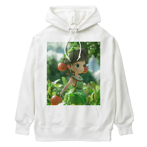 レタス姫の友達、トマトのタムちゃん Heavyweight Hoodie