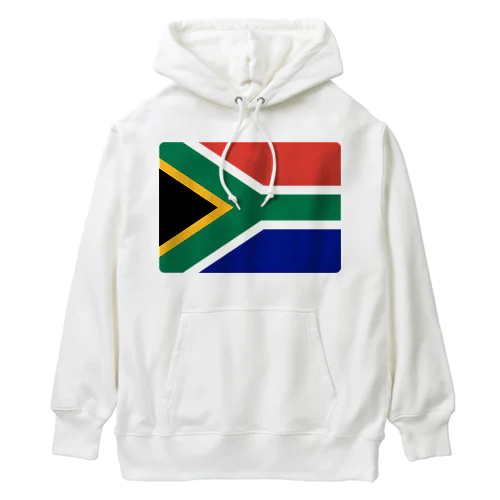 南アフリカの国旗 ヘビーウェイトパーカー