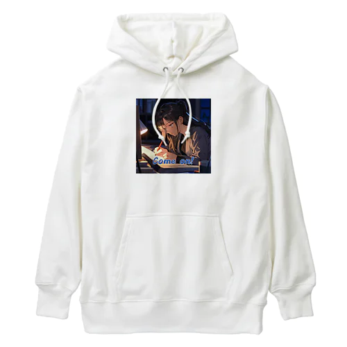 夢に向かって努力する女神 Heavyweight Hoodie