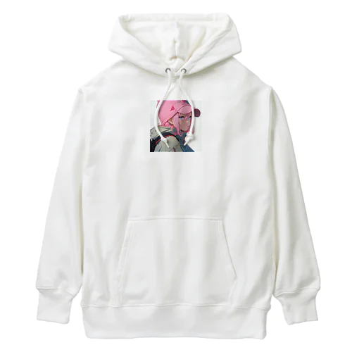 ボーイッシュな魅力 Heavyweight Hoodie