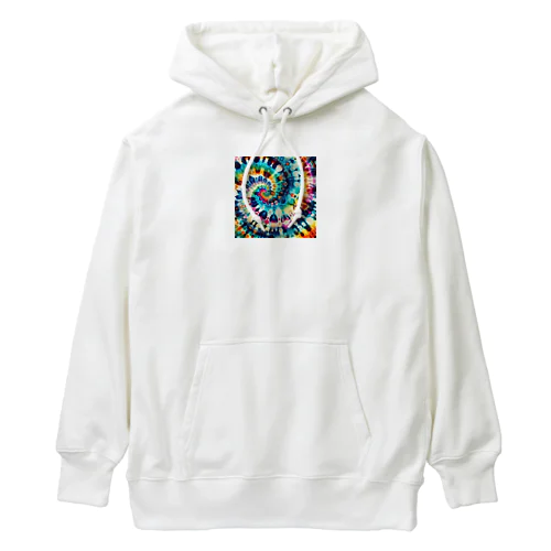 カラフルで華やかなタイダイ柄 Heavyweight Hoodie