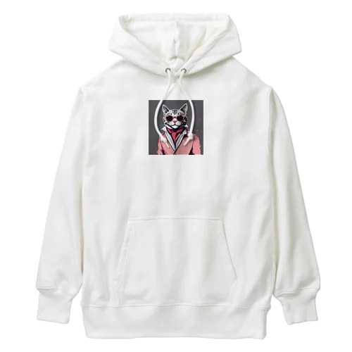 ダンディーねこさん Heavyweight Hoodie