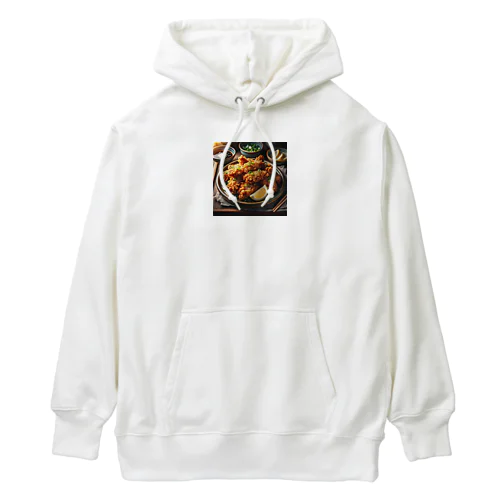 唐揚げ定食 Heavyweight Hoodie