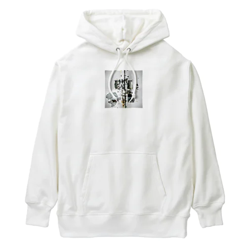 白壁 Heavyweight Hoodie