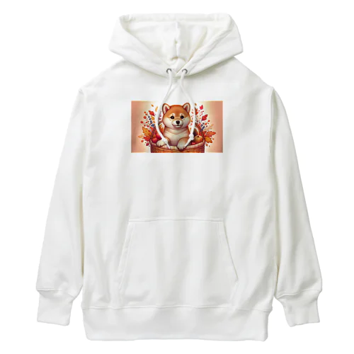 可愛い柴犬 Heavyweight Hoodie