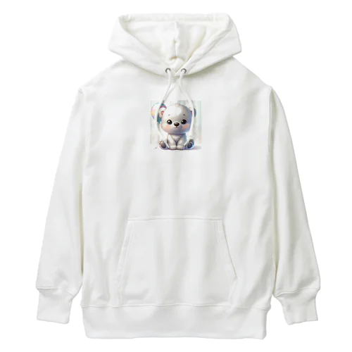 可愛いしろくまくん Heavyweight Hoodie