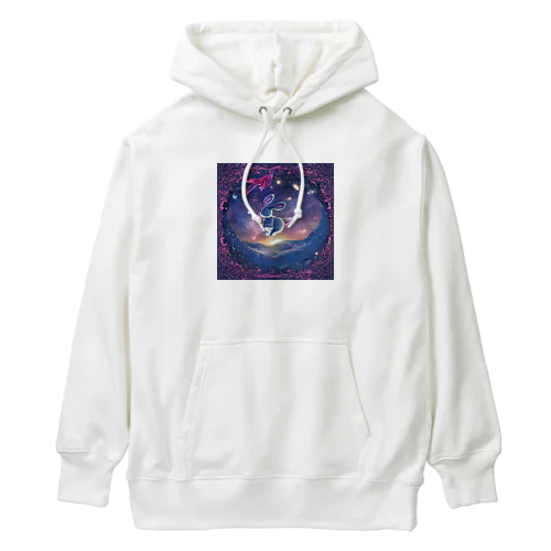 うさぎの異世界冒険 Heavyweight Hoodie