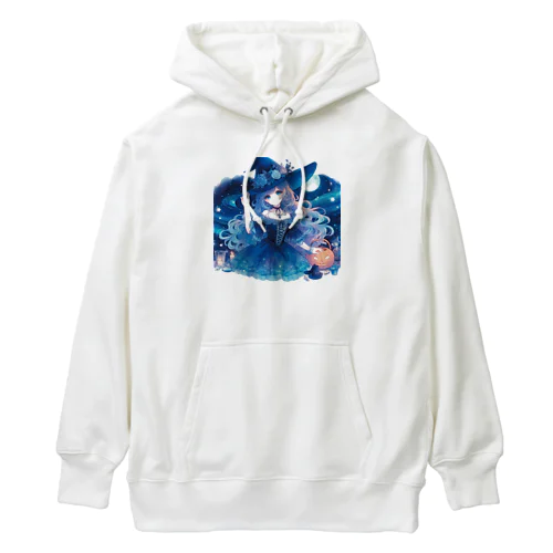 青い魔女 Heavyweight Hoodie