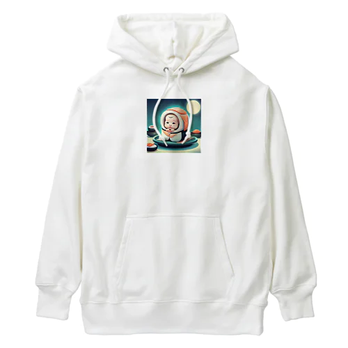 お寿司の赤ちゃん Heavyweight Hoodie