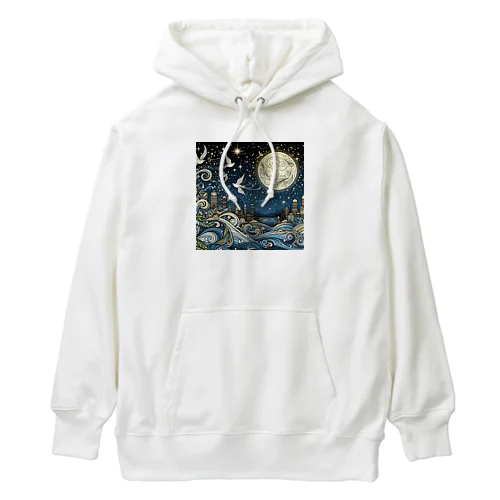 鳥たちが踊る夜 Heavyweight Hoodie