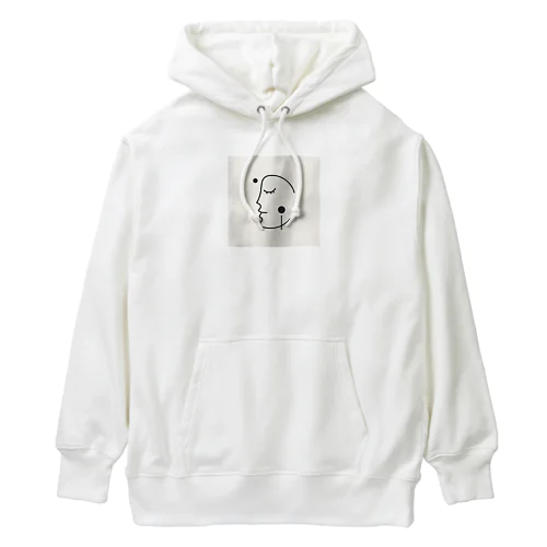 線の人 Heavyweight Hoodie