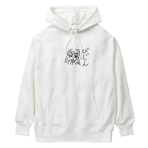 hetaTびじん Heavyweight Hoodie