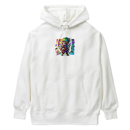 ミニレインボー忍者 Heavyweight Hoodie