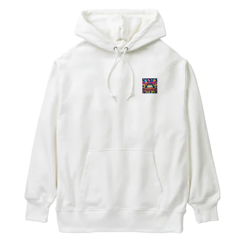 野外フェス Heavyweight Hoodie