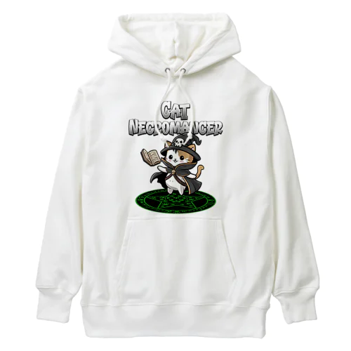 ネクロマンサーのネコさん Heavyweight Hoodie