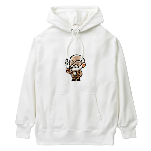 アメリカンBBQのかわいいキャラクター　スモーキー・サム Heavyweight Hoodie