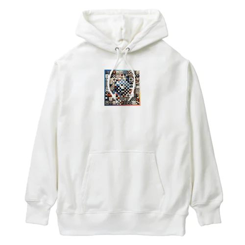 多様なチェック柄 Heavyweight Hoodie