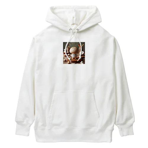 自我を持ったキノコ Heavyweight Hoodie