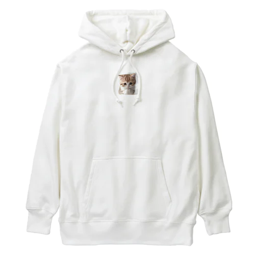 おねがいネコちゃん Heavyweight Hoodie