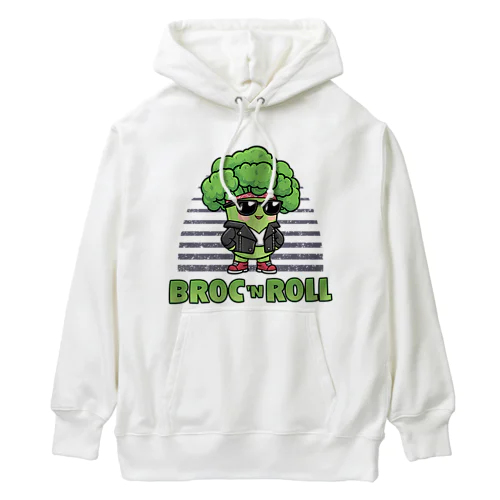 ブロックンロールのブロッコリー Heavyweight Hoodie