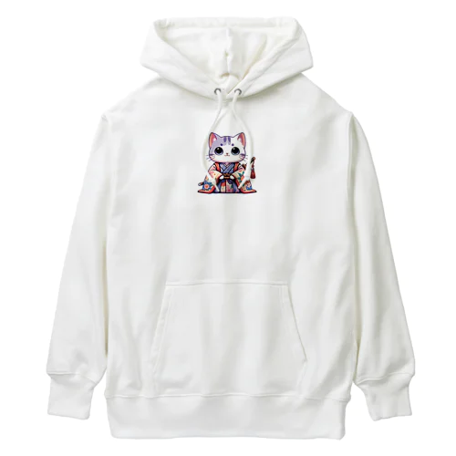 ネコSAMURAI Heavyweight Hoodie