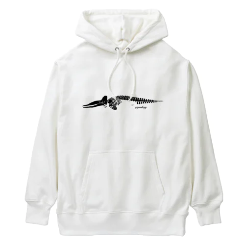 マッコウクジラの標本 Heavyweight Hoodie