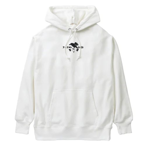 漆黒のカラス Heavyweight Hoodie