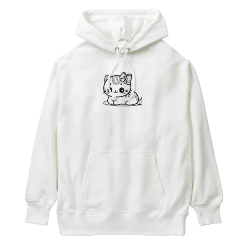 疲れを癒やすねこちゃん Heavyweight Hoodie