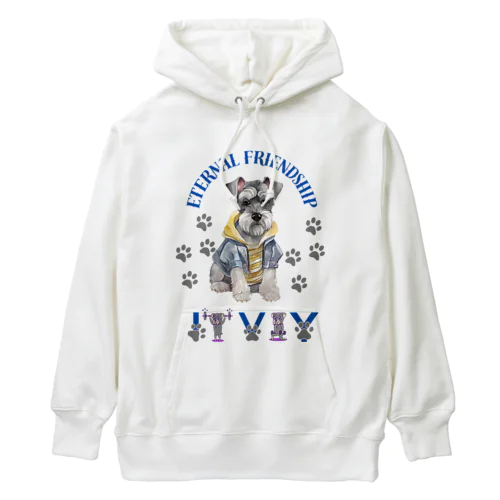 美意識高めのシュナウザー Heavyweight Hoodie