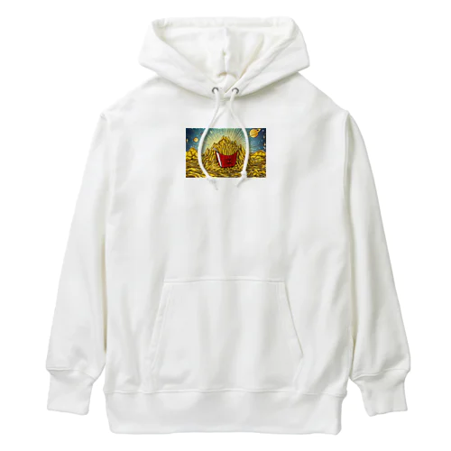 黄金とポテト ー Golden and Potato ー Heavyweight Hoodie