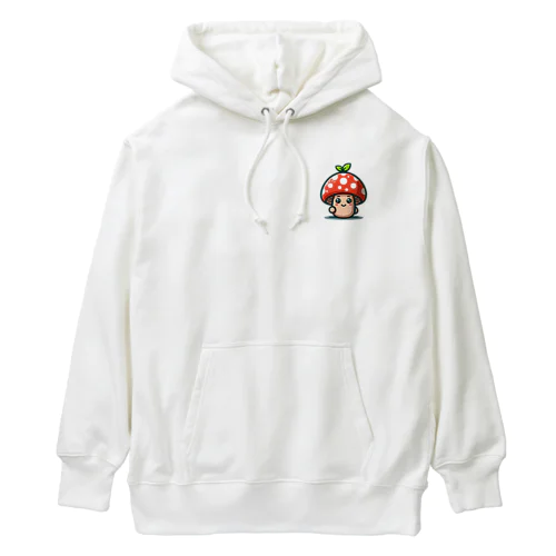 かわいいキノコくん🍄 Heavyweight Hoodie